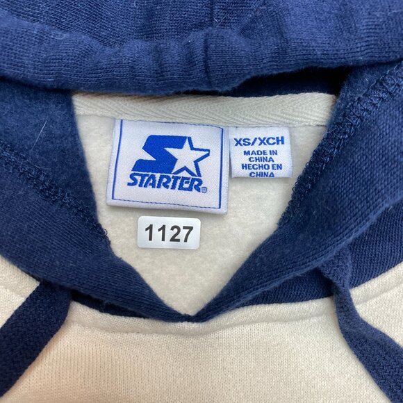 Detroit Tigers Hoodie Mens XS Multicolor MLB Stitches Big Logo Pullover - Picture 8 of 11